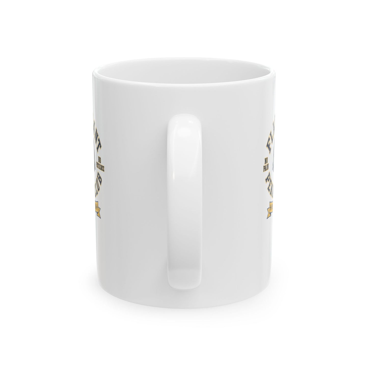 Flagellant Penance Club No Pain No Plague Ceramic Mug, (11oz, 15oz)