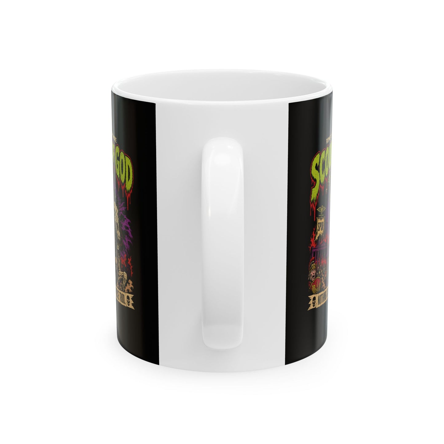 Psychobilly Attila the Hun Ceramic Mug, (11oz, 15oz)