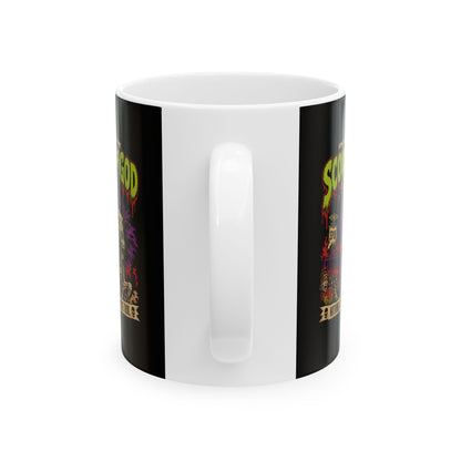 Psychobilly Attila the Hun Ceramic Mug, (11oz, 15oz)