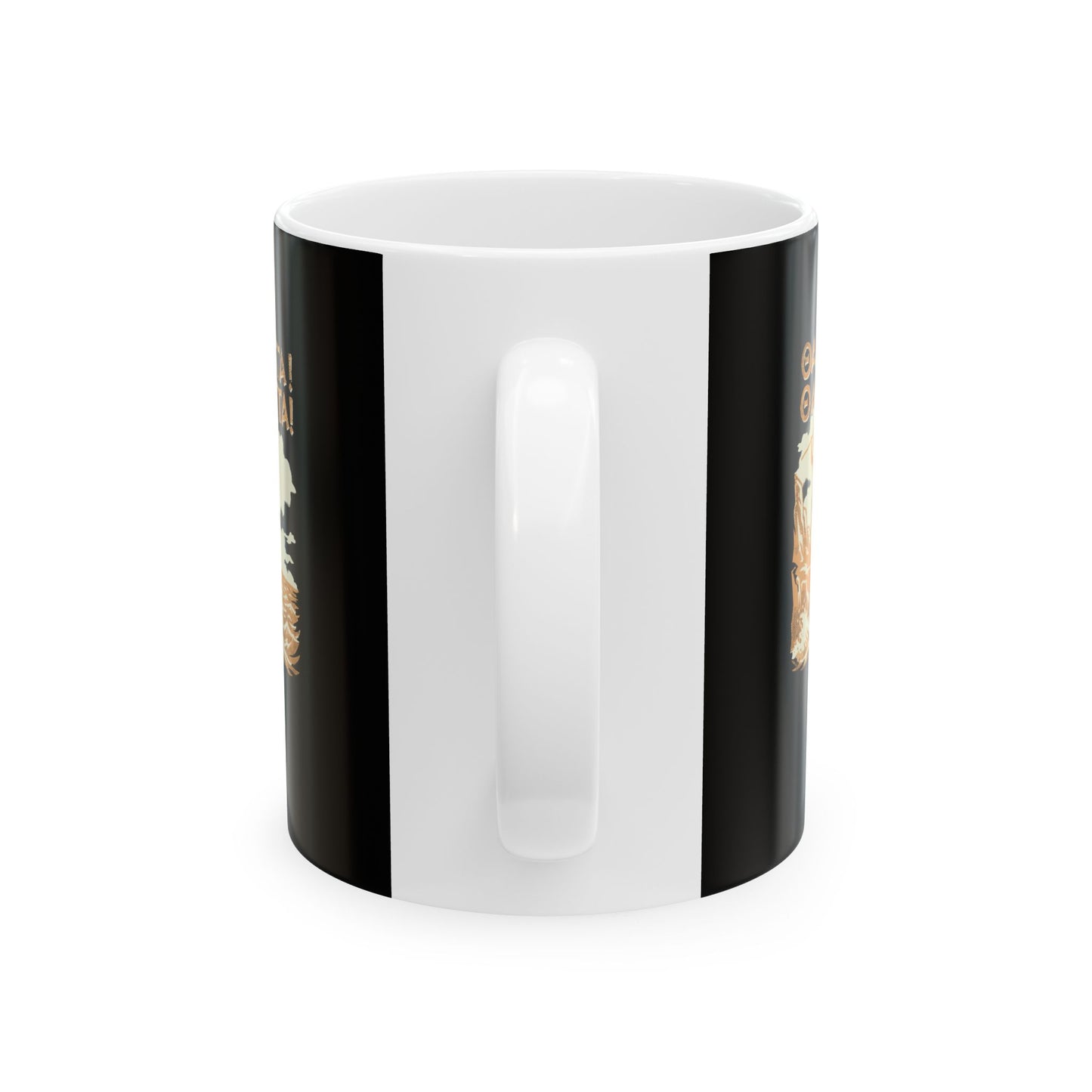 Thalatta Xenophon Roaming Ten Thousand Ceramic Mug, (11oz, 15oz)