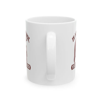 In My Defense My Ancestors Were Spartan Ceramic Mug, (11oz, 15oz)