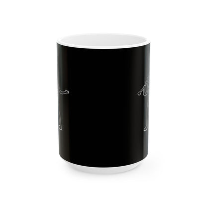 Censored Giant of Cerne Abbas Ceramic Mug, (11oz, 15oz)