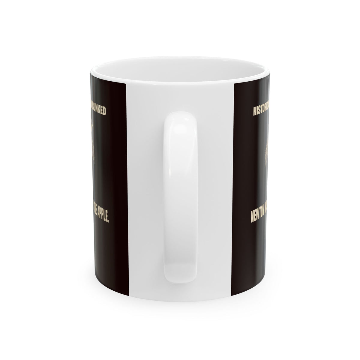 Historical Myths Debunked Vol V Newton Apple Ceramic Mug, (11oz, 15oz)