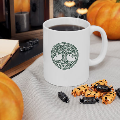 Yggdrasil Ceramic Mug, (11oz, 15oz)