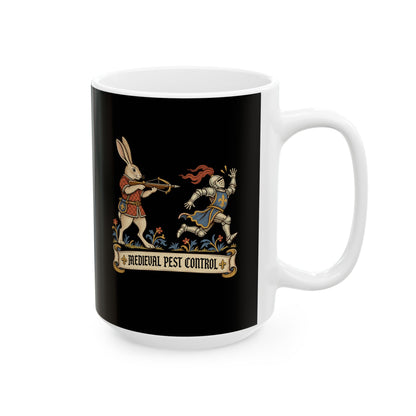 Medieval Pest Control Ceramic Mug, (11oz, 15oz)