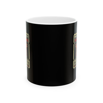 Colosseum Gladiator Ticket Bread Circuses Ceramic Mug, (11oz, 15oz)