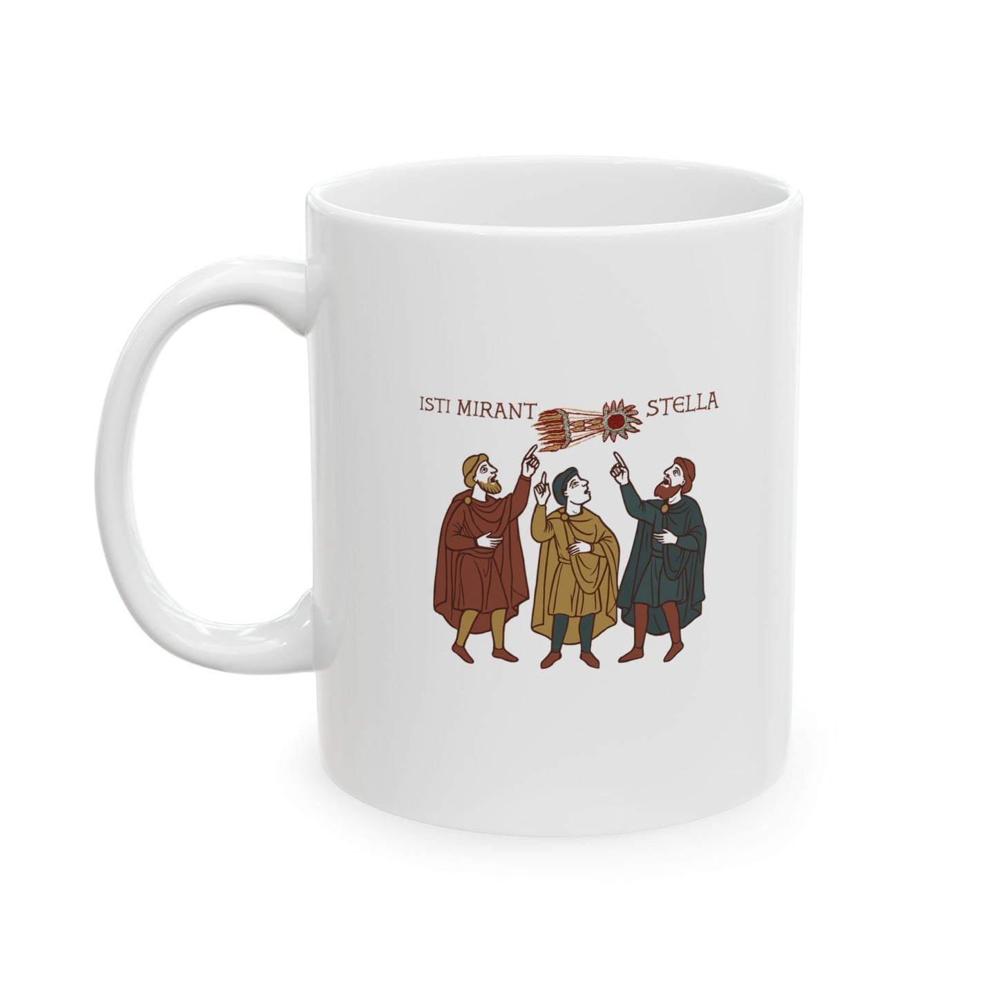 Bayeux Tapestry Comet Ceramic Mug, (11oz, 15oz)