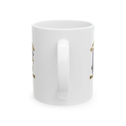 Gutenberg Fitness Club Ceramic Mug, (11oz, 15oz)