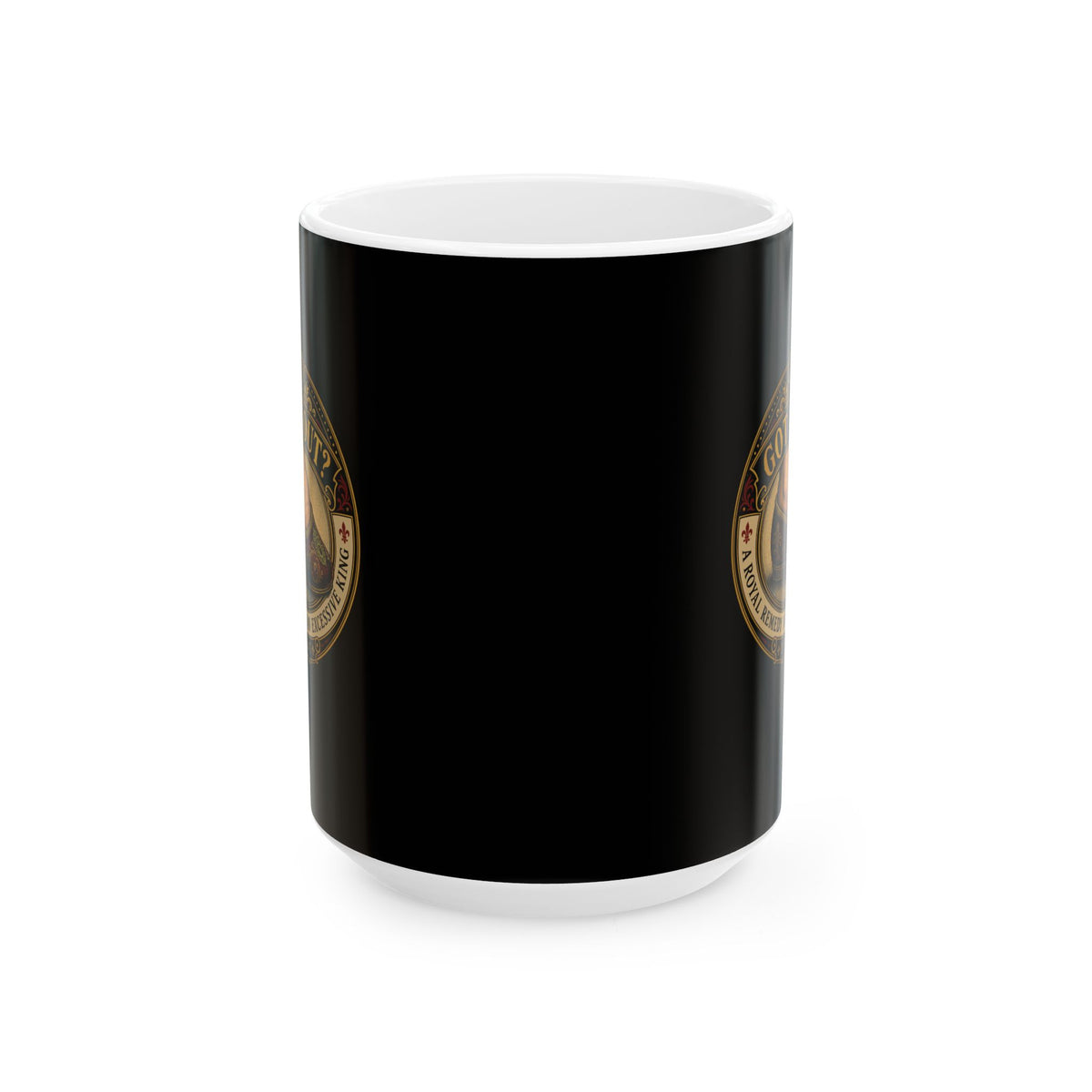 Got Gout Henry VIII Foot Ceramic Mug, (11oz, 15oz)
