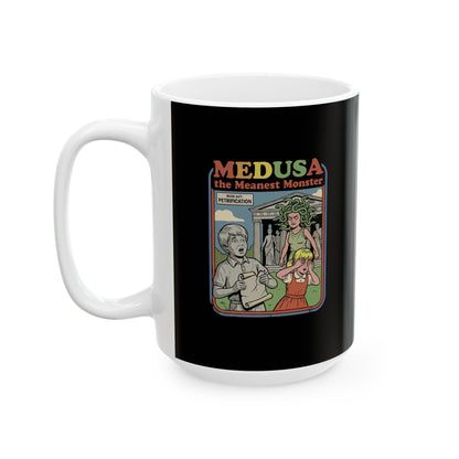 Medusa Meanest Monster Ceramic Mug, (11oz, 15oz)