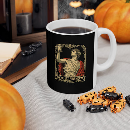 Nunc Est Bibendum Latin to Drink Ceramic Mug, (11oz, 15oz)