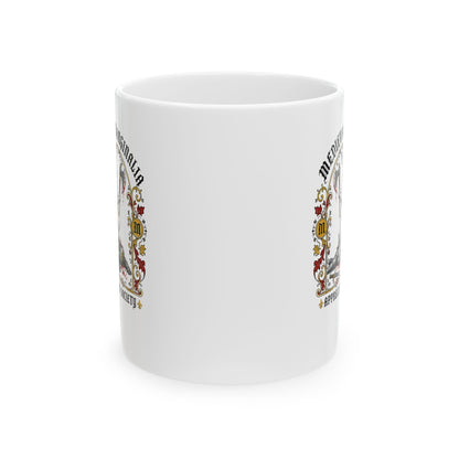 Medieval Marginalia Appreciation Society Rabbit Ceramic Mug, (11oz, 15oz)