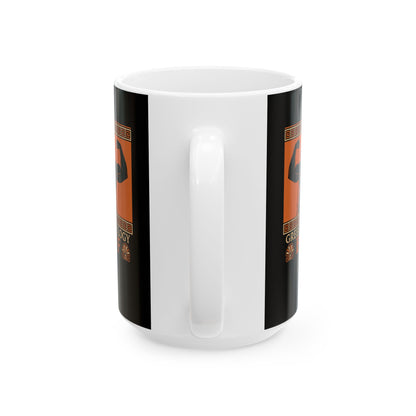 Heracles Greek Mythology Buff Ceramic Mug, (11oz, 15oz)