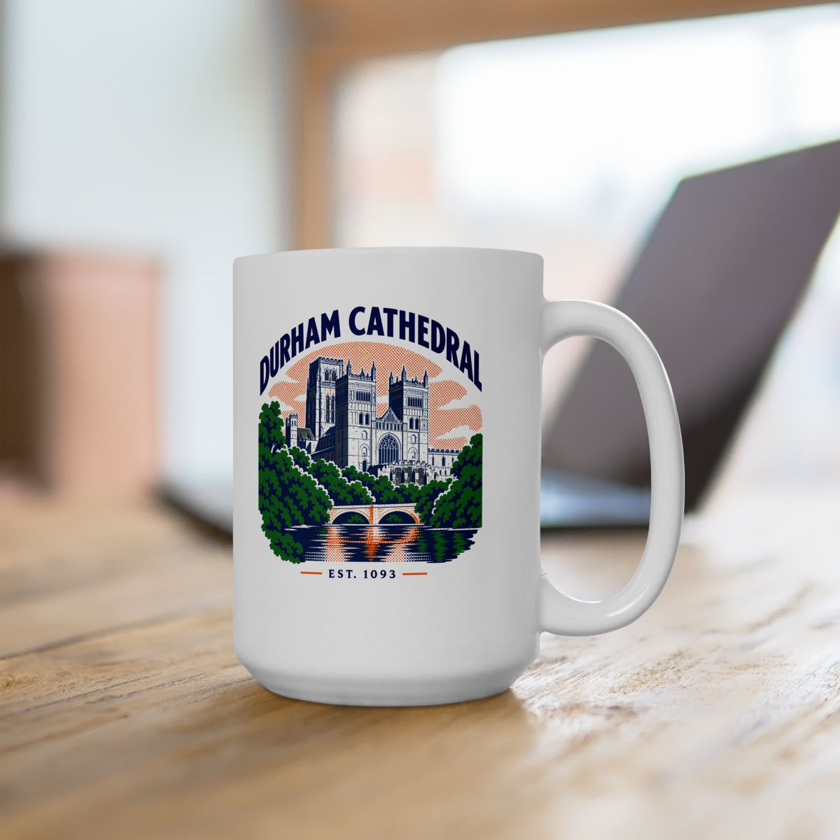 Durham Cathedral Ceramic Mug, (11oz, 15oz)