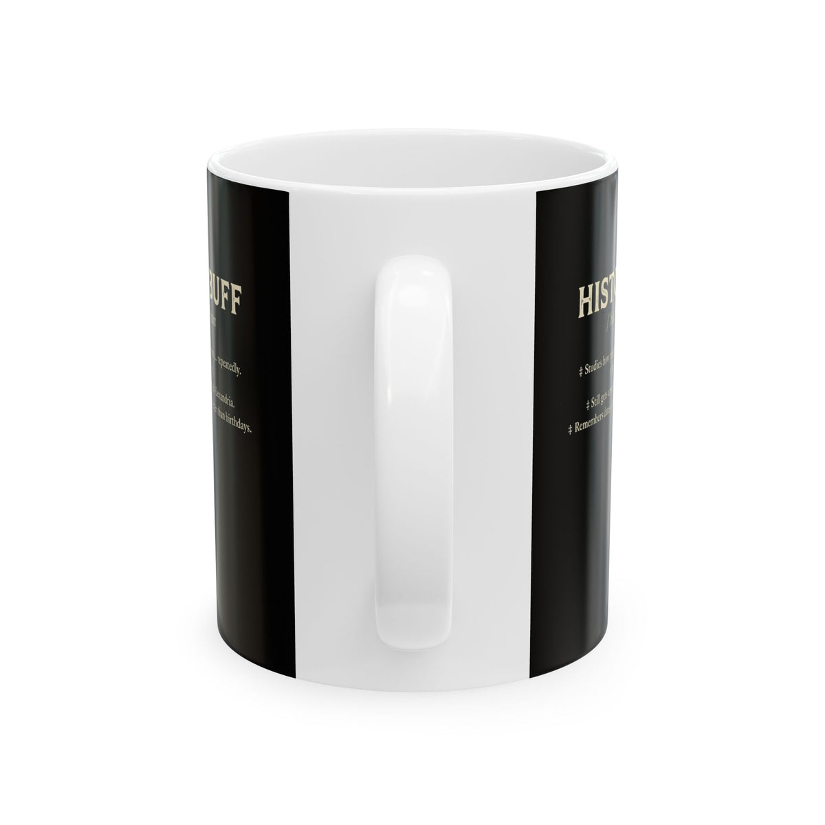 History Buff Definition Ceramic Mug, (11oz, 15oz)