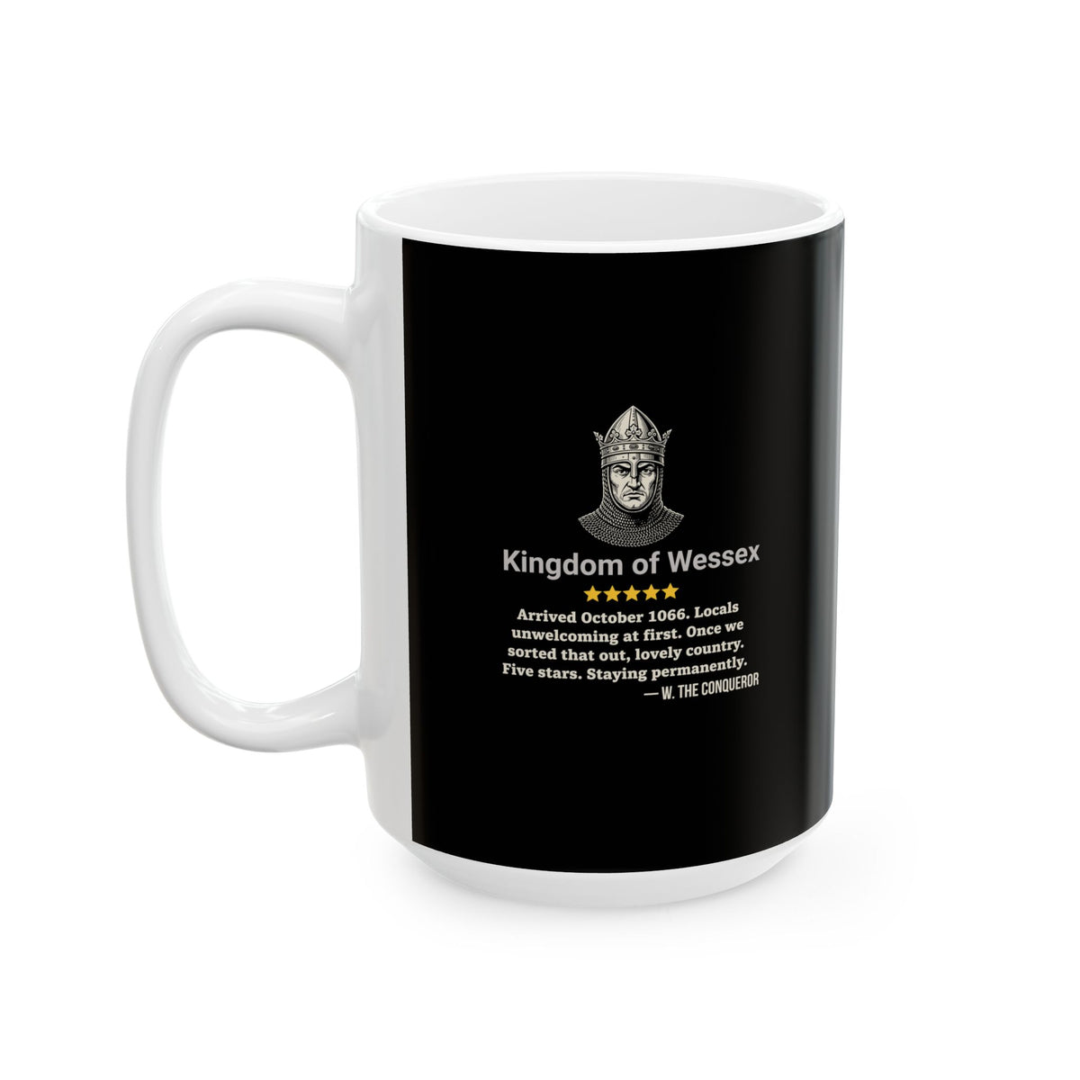 William the Conqueror — Wessex Review Ceramic Mug, (11oz, 15oz)