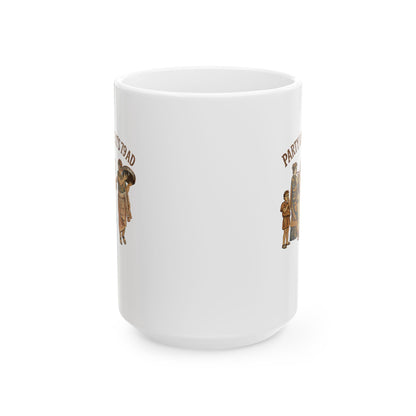 Party Like It's 79 Pompeii Mosaic Ceramic Mug, (11oz, 15oz)