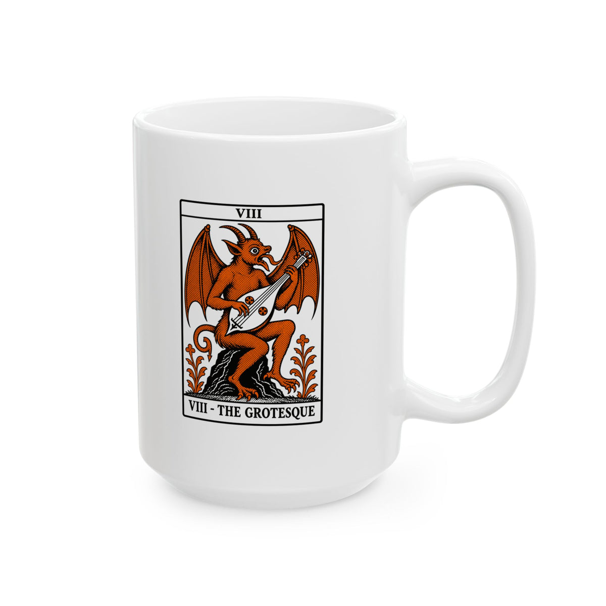 Luttrell Grotesque Tarot Ceramic Mug, (11oz, 15oz)