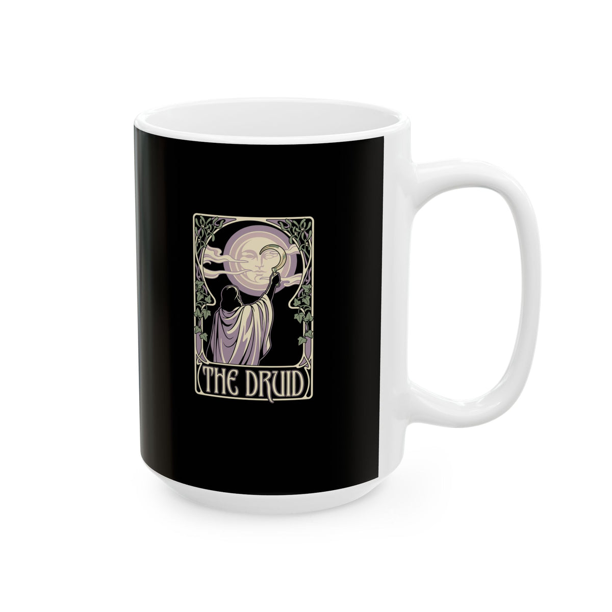 Druid Tarot Ceramic Mug, (11oz, 15oz)