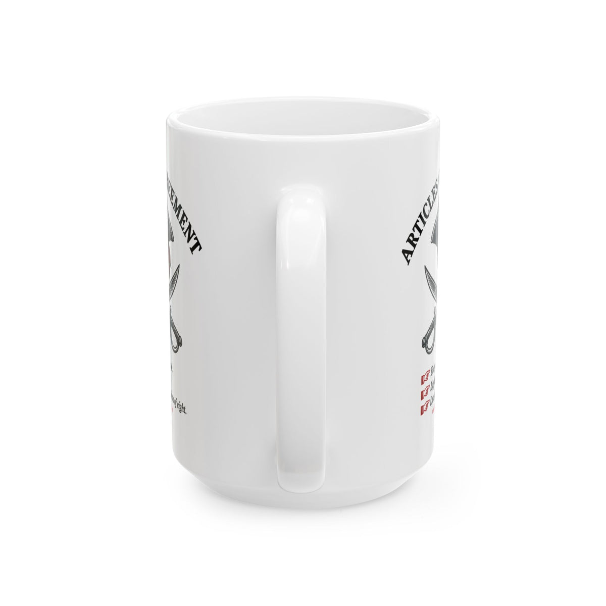 Articles of Agreement Pirate Code Ceramic Mug, (11oz, 15oz)