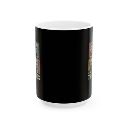 The Stoics Pop Art Ceramic Mug, (11oz, 15oz)