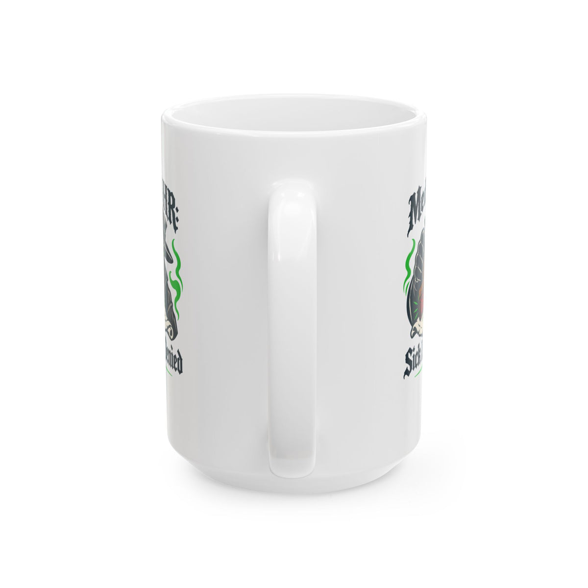 Medieval HR Sick Leave Denied  Ceramic Mug, (11oz, 15oz)