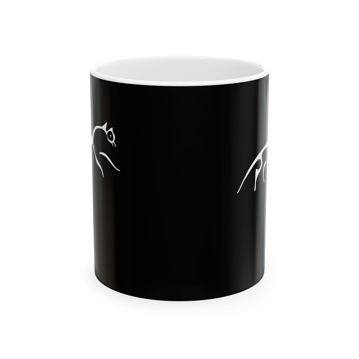 White Horse of Uffington Ceramic Mug, (11oz, 15oz)