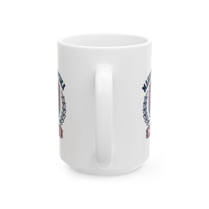 Magistra Optimus Mundi Female Teacher Ceramic Mug, (11oz, 15oz)