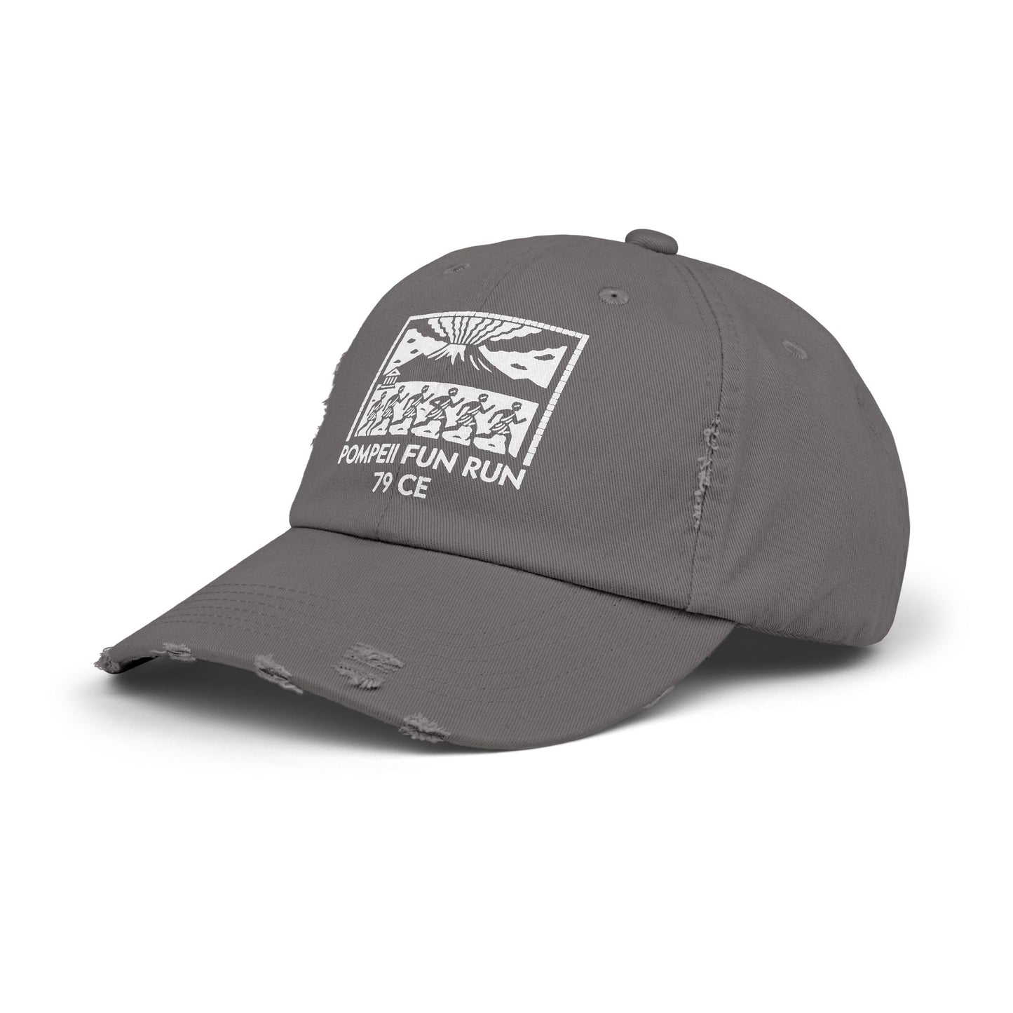 Pompeii Fun Run Mosaic Unisex Distressed Cap