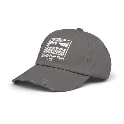 Pompeii Fun Run Mosaic Unisex Distressed Cap