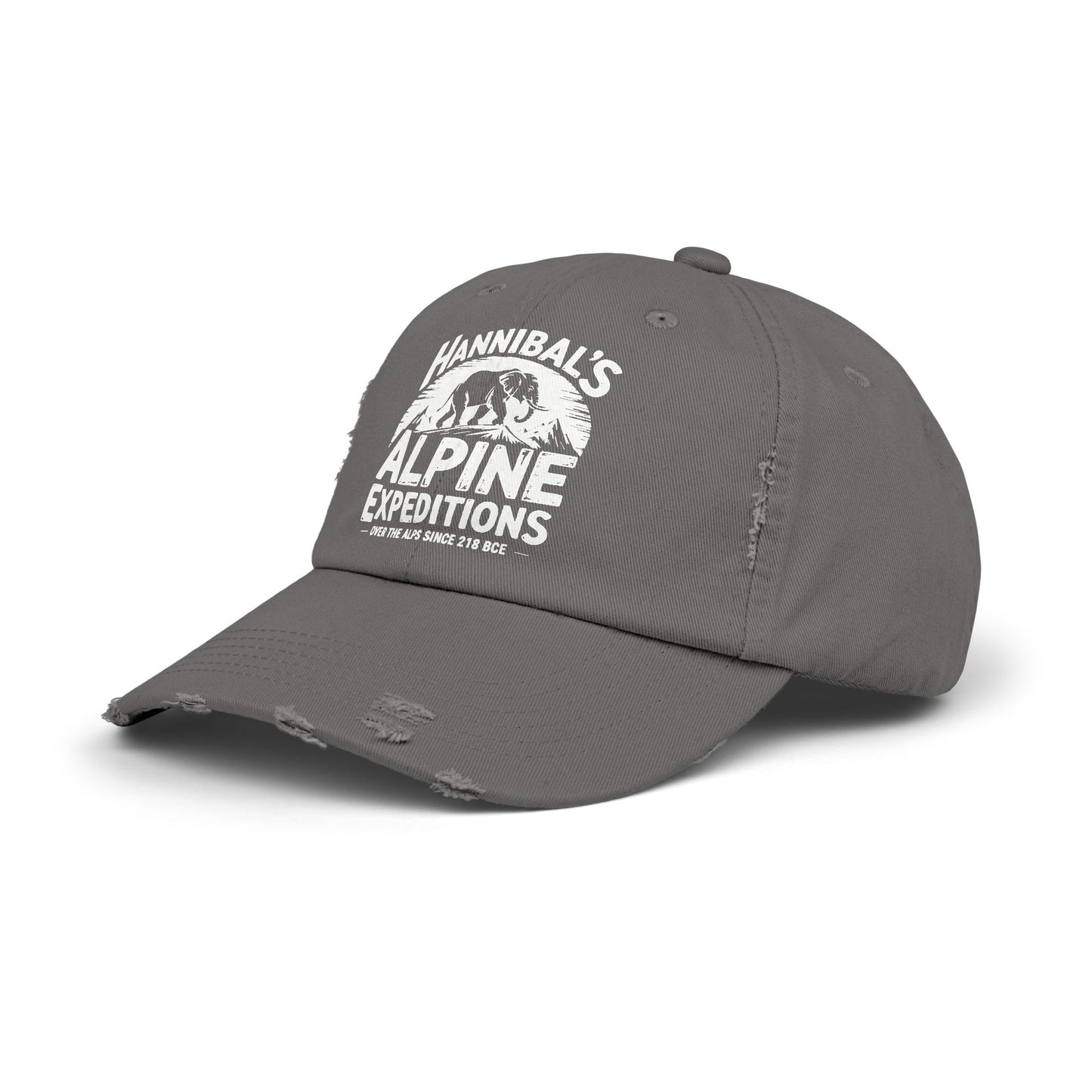 Hannibal's Alpine Expeditions Unisex Distressed Cap