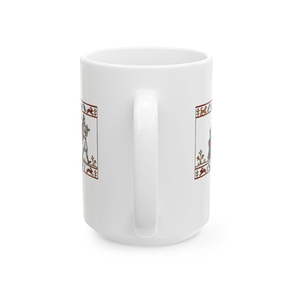Black Knight Holy Grail Quote Ceramic Mug, (11oz, 15oz)