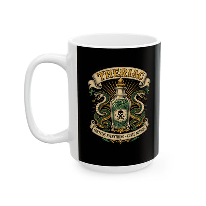 Theriac Old Time Remedy Ceramic Mug, (11oz, 15oz)