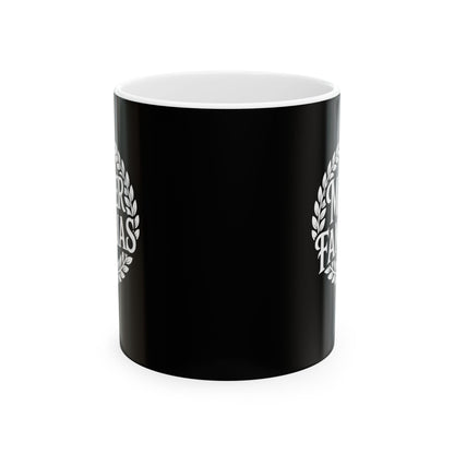 Mater Familias Mother Latin Ceramic Mug, (11oz, 15oz)