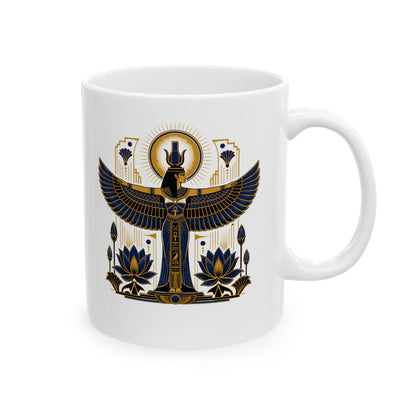 Art Deco Isis Ceramic Mug, (11oz, 15oz)