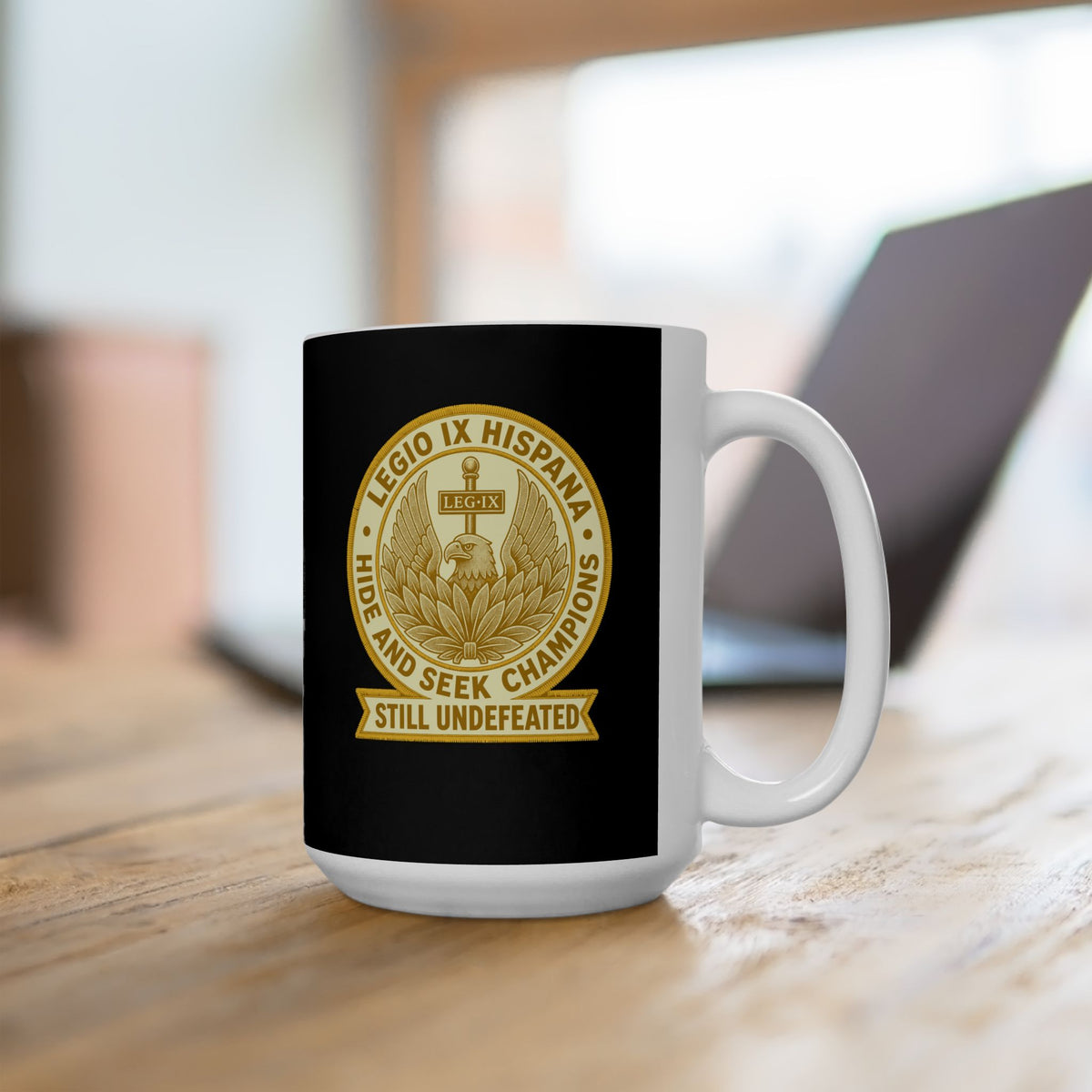 Roman IX Legion Hide and Seek Champions Ceramic Mug, (11oz, 15oz)
