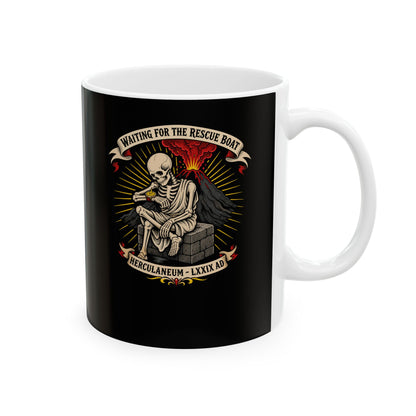 Waiting for Rescue Herculaneum Ceramic Mug, (11oz, 15oz)