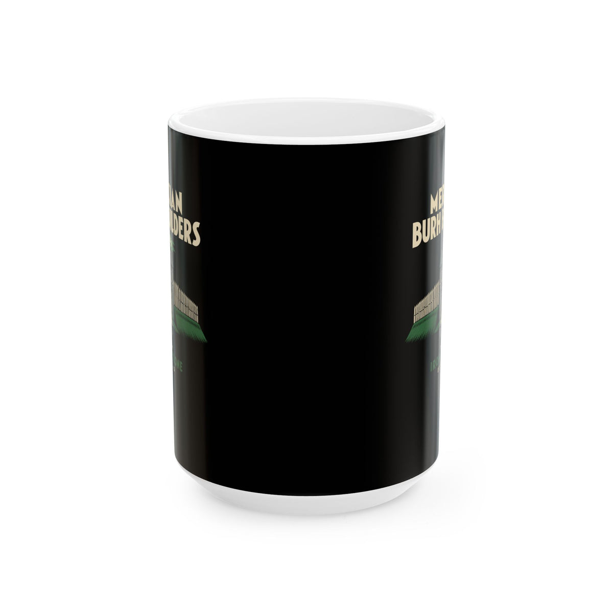Mercian Burh Builders Iron and Stone Ceramic Mug, (11oz, 15oz)