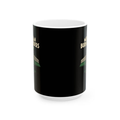 Mercian Burh Builders Iron and Stone Ceramic Mug, (11oz, 15oz)
