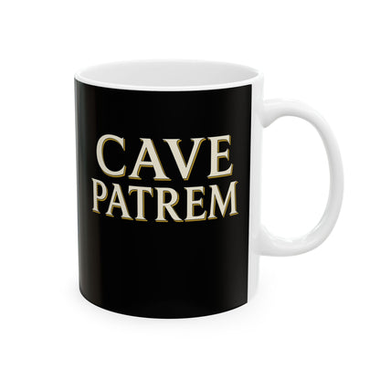 Cave Patrem Beware Father Ceramic Mug, (11oz, 15oz)