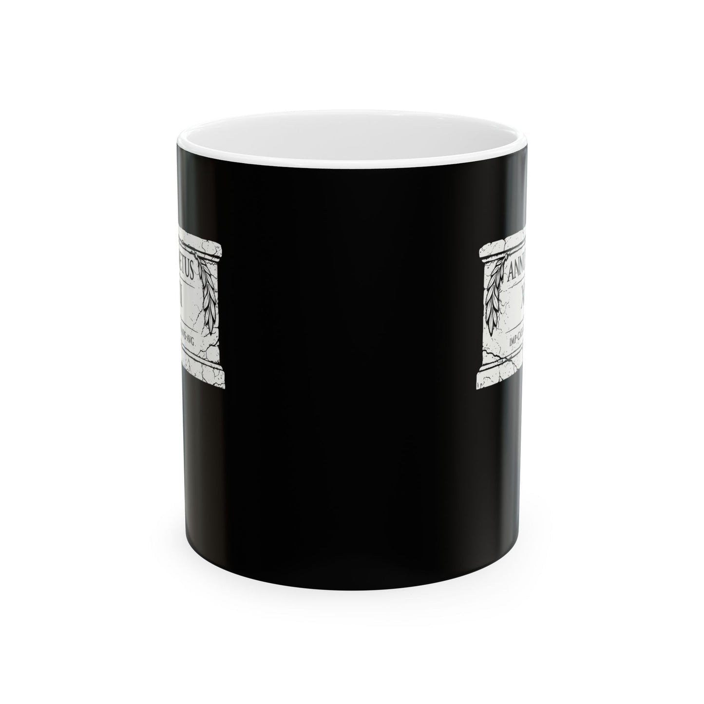 Emperor Domitian Year of Fear in Latin Ceramic Mug, (11oz, 15oz)