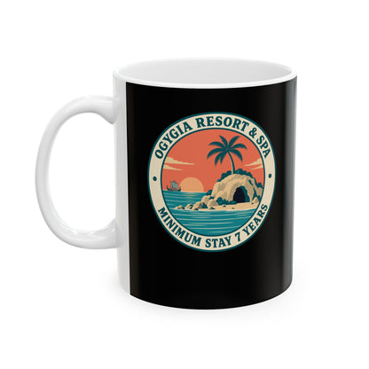 Ogygia Resort & Spa Ceramic Mug, (11oz, 15oz)