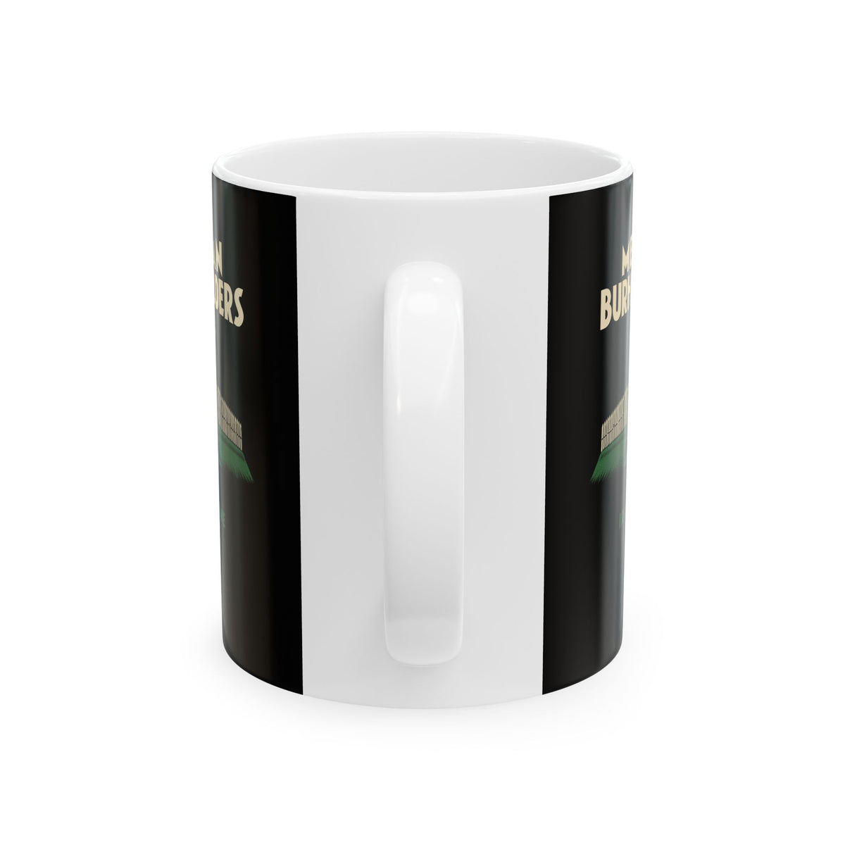 Mercian Burh Builders Iron and Stone Ceramic Mug, (11oz, 15oz)