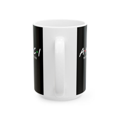 Latin Friends with Ides Ceramic Mug, (11oz, 15oz)