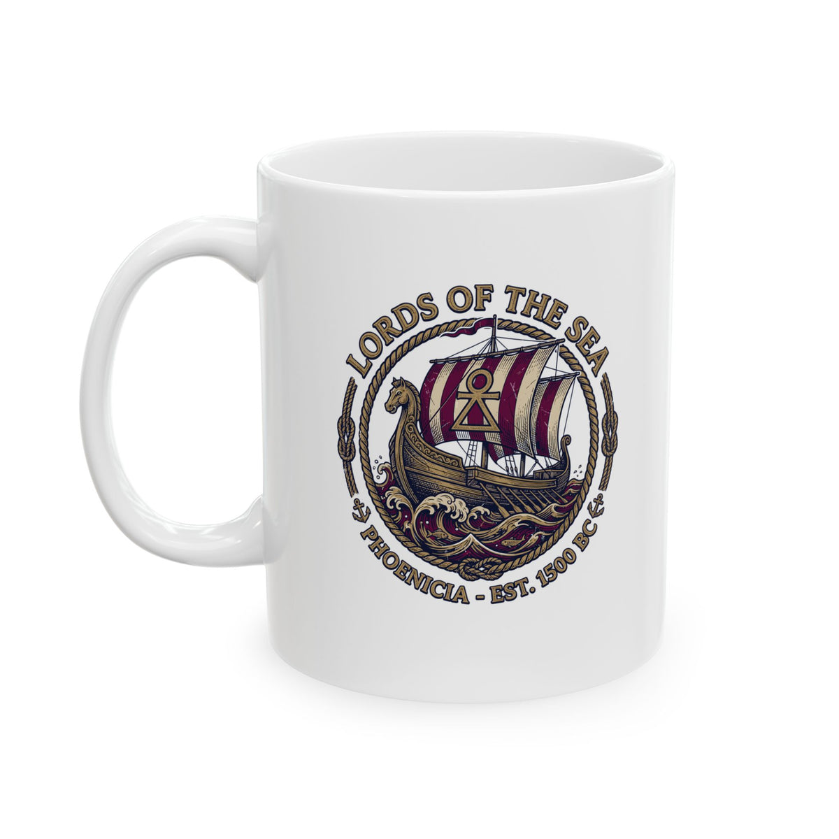 Pheonicians Lords of the Seas Ceramic Mug, (11oz, 15oz)