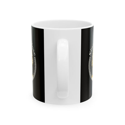 Sing O'Muse Homer Iliad Ceramic Mug, (11oz, 15oz)