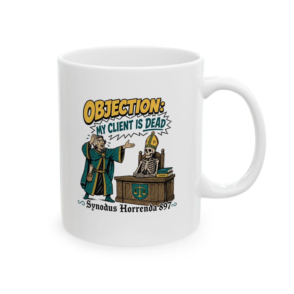 Synodus Horrenda Cadaver Synod Ceramic Mug, (11oz, 15oz)