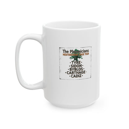 Pheonicians Mediterranean Trade Tour Ceramic Mug, (11oz, 15oz)