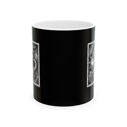 Sköll & Hati the Devourers Ceramic Mug, (11oz, 15oz)