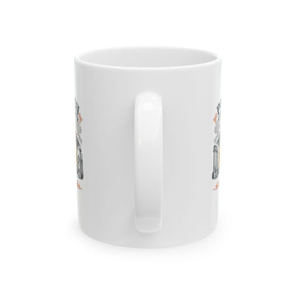 Pompeii Fun Run Beat the Heat Ceramic Mug, (11oz, 15oz)